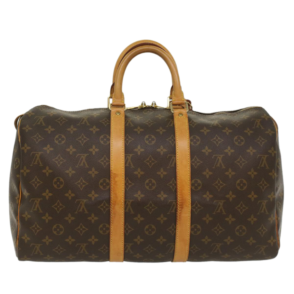 Louis Vuitton Keepall 45  Canvas Travel Bag ()