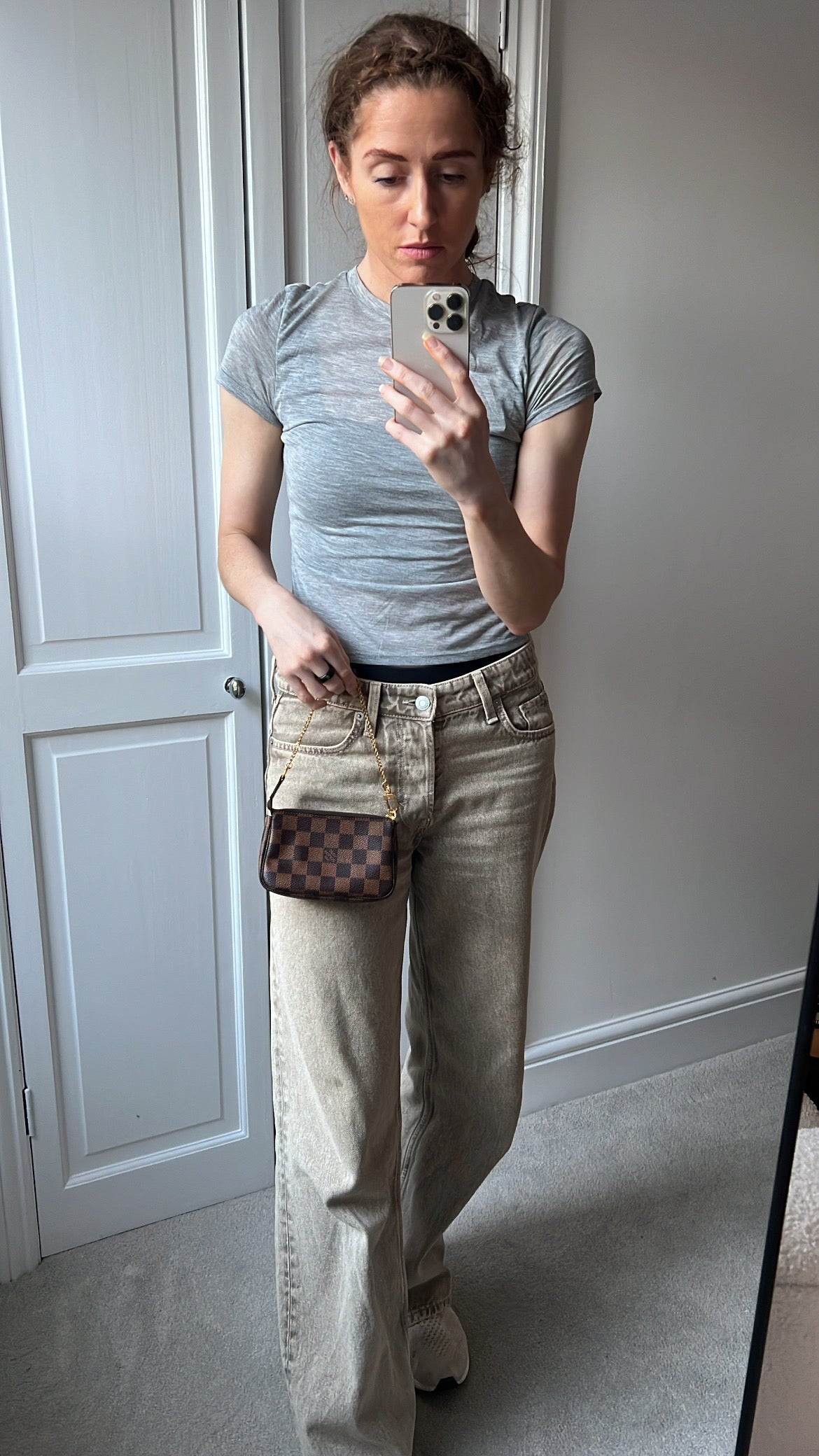 Louis Vuitton Damier Ebene Mini Pochette Accessoires (RRP £530)