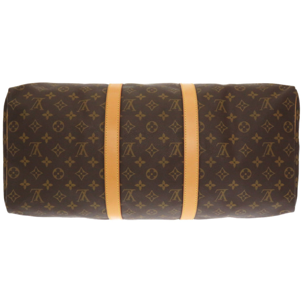LOUIS VUITTON Boston Duffel bag M41426 Monogram canvas Brown Monogram Keepall 50 mens()