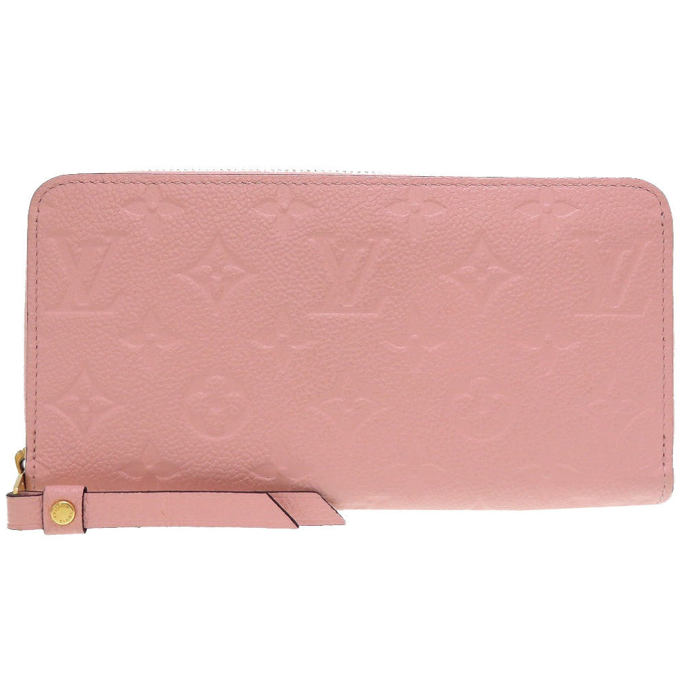 LOUIS VUITTON Long Wallet Purse M64090 Monogram Ann Platt Rose poodle Zip Around Monogram Unplant Zippy wallet Women