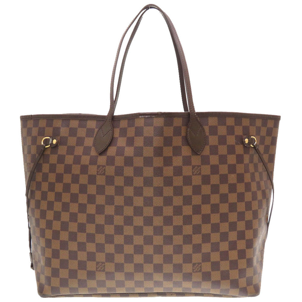 LOUIS VUITTON Tote Bag N51106 Damier canvas Brown Damier Ebene Neverfull GM Women