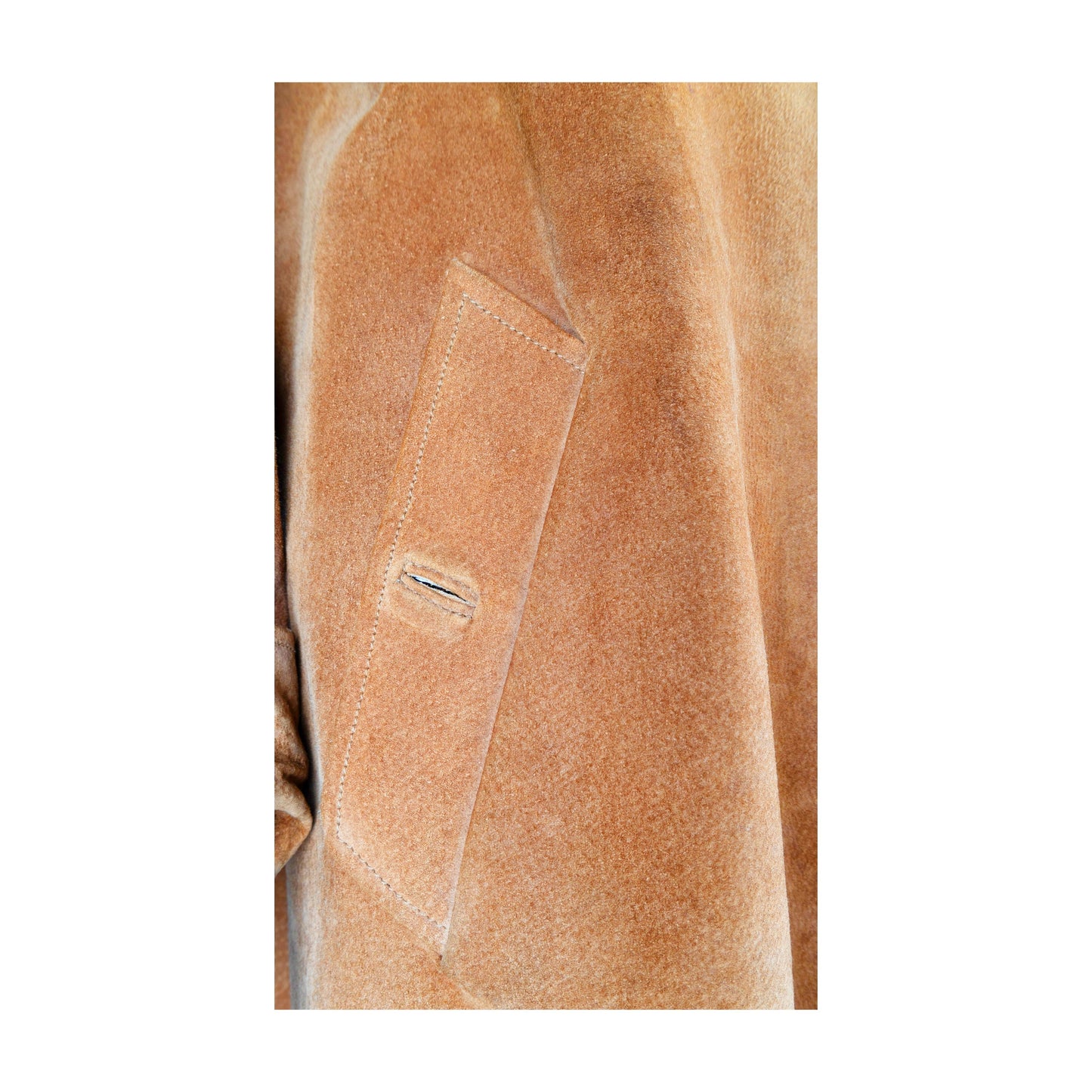 Luxury Gucci Trending 2025 Vintage Suede Long Jacket - '90s