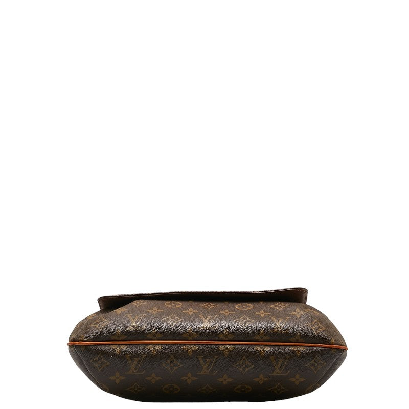 Louis Vuitton Monogram Muset Slipper Shoulder Bag M51256 Brown PVC Leather  Louis Vuitton