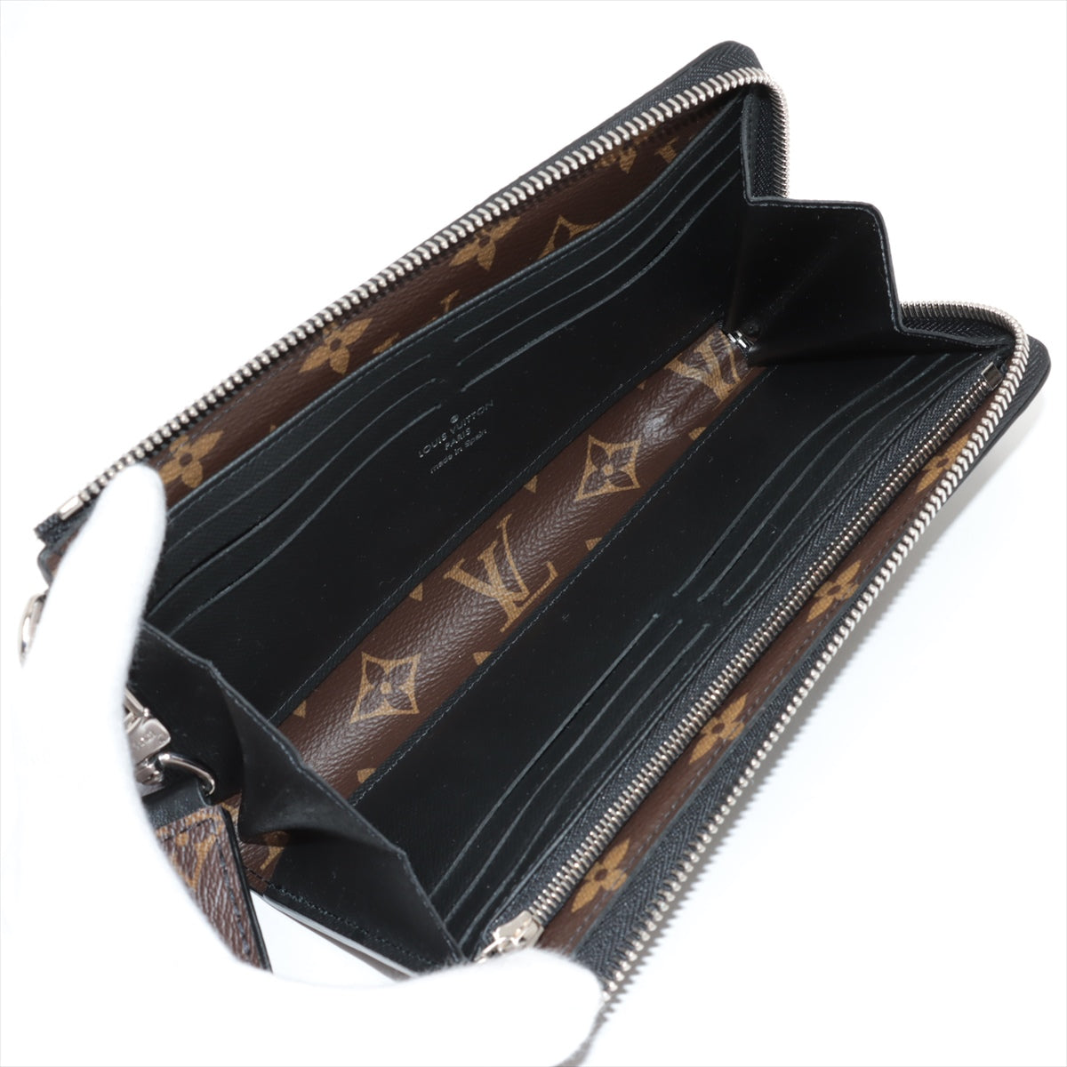 Louis Vuitton Monogram MacArthur Zippyr Dragon M69407 Black  Brown Wallet