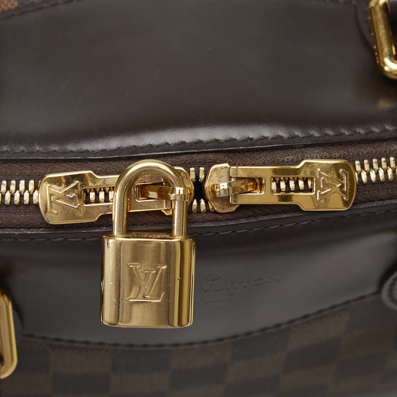 Louis Vuitton Verona PM Handbag N41117 Eve Brown PVC Leather  Louis Vuitton