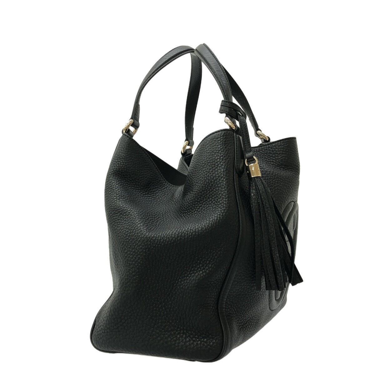 Luxury Gucci Trending 2025 Soho  Leather Tote Bag ()