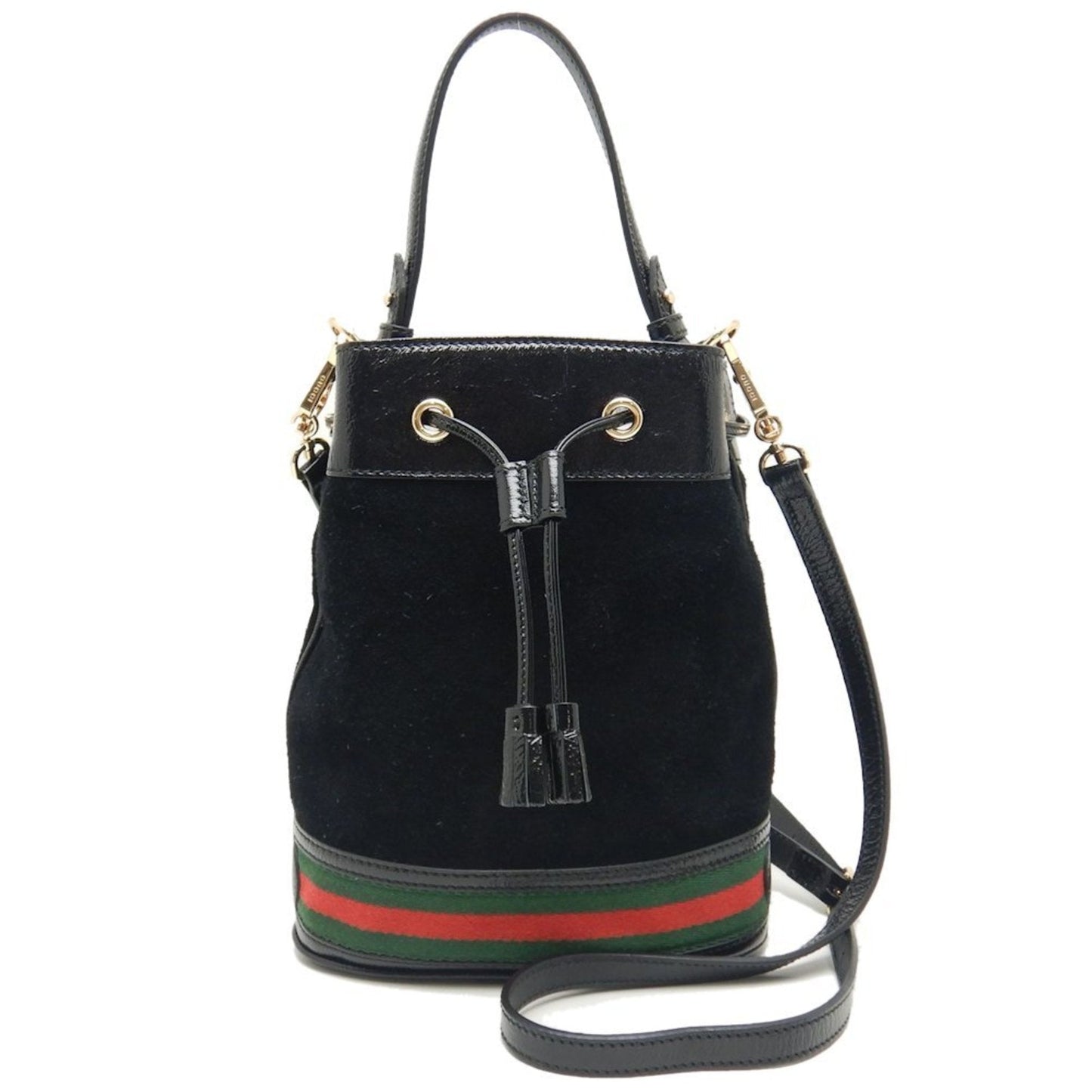 Gucci Ophidia  Suede Shoulder Bag ()