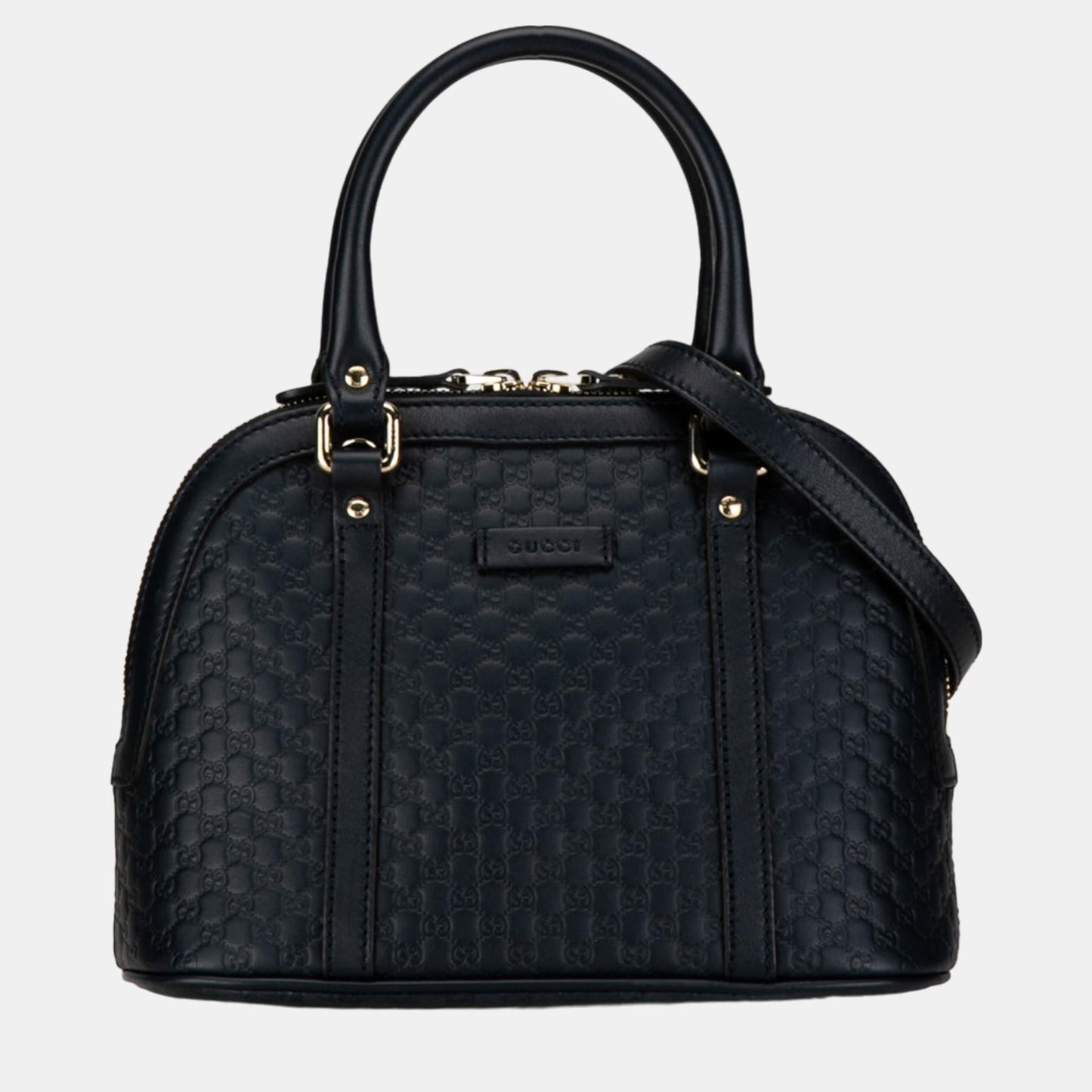 Luxury Gucci Trending 2025 Black Mini MicroLuxury Gucci Trending 2025ssima Dome Satchel