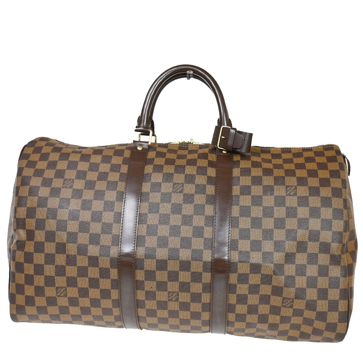 Louis Vuitton Keepall 50  Canvas Travel Bag ()