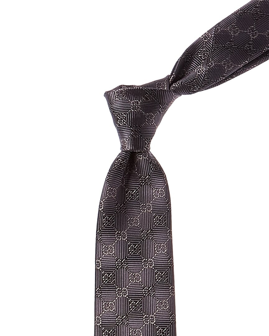 Luxury Gucci Trending 2025 Purple GG Silk Tie