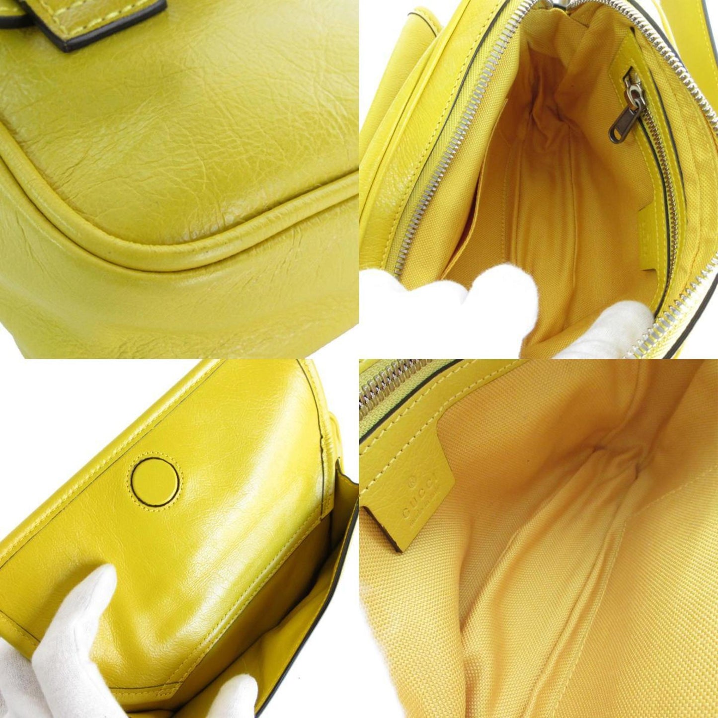Gucci Interlocking G  Leather Clutch Bag ()