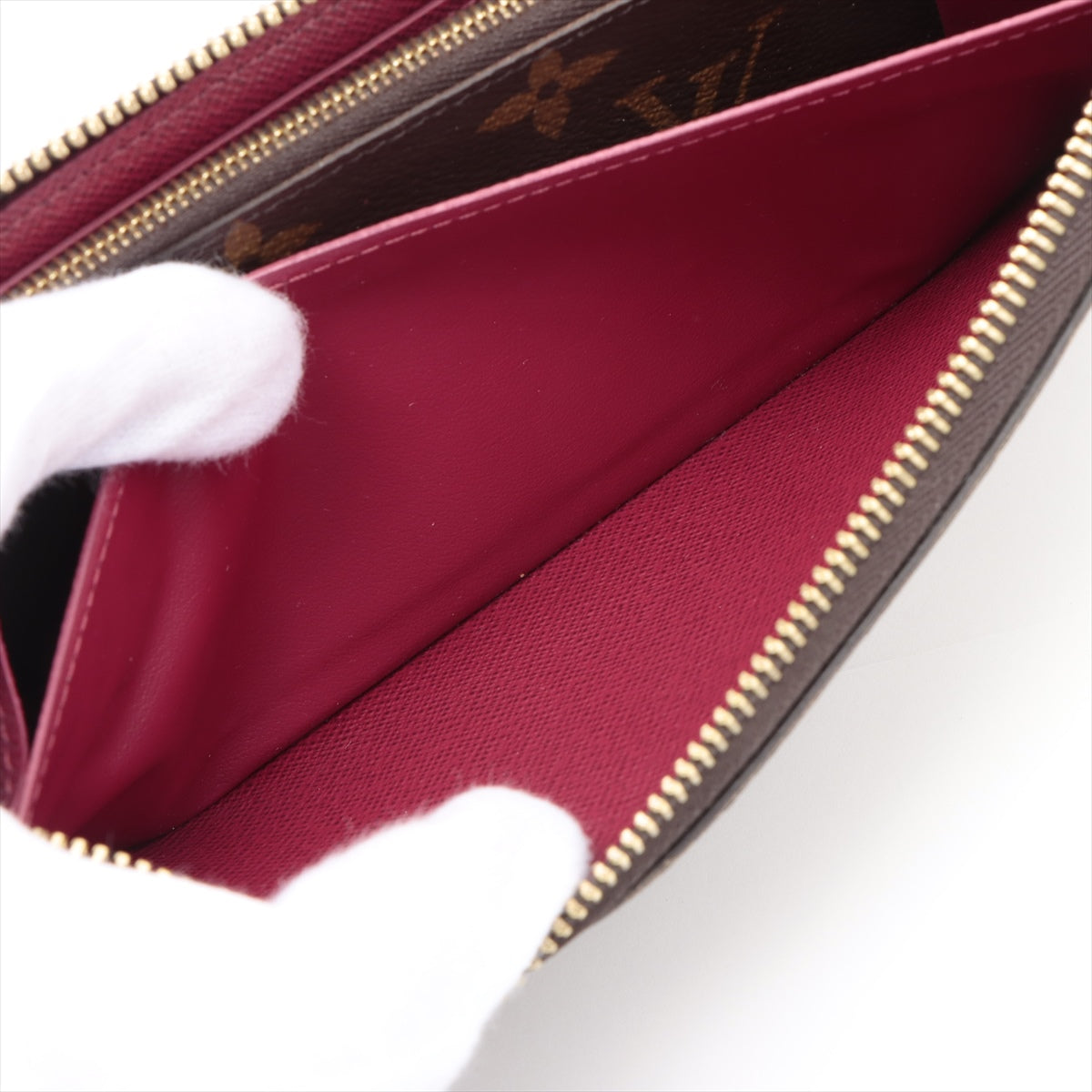 Louis Vuitton Monogram Portfolio Clemens M60742 Fushai Round  Wallet