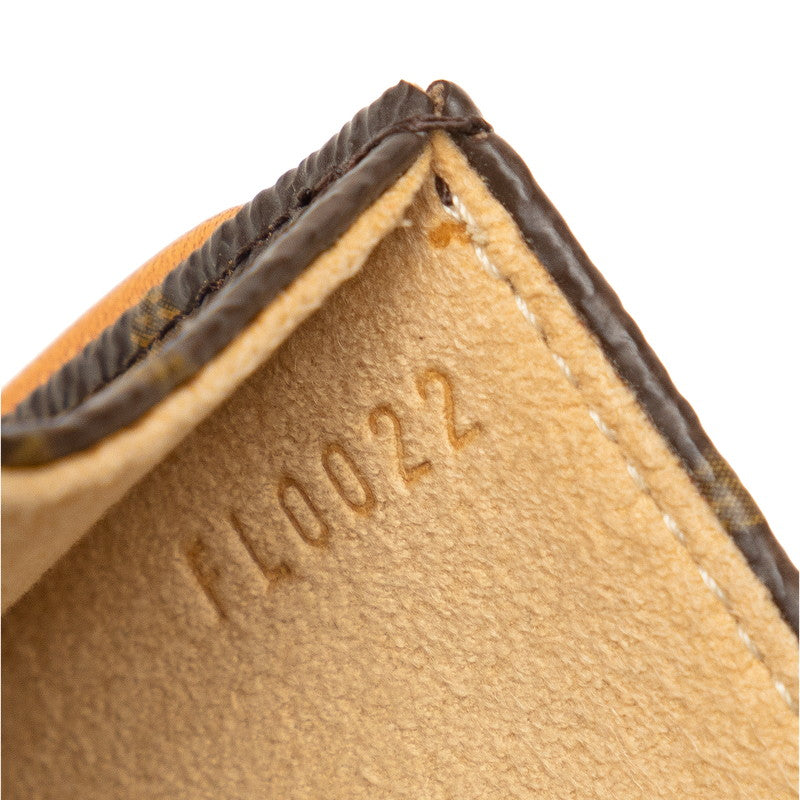 Louis Vuitton Monogram Poschet Florentine Body Bag Waist Bag M51855 Brown PVC Leather  Louis Vuitton