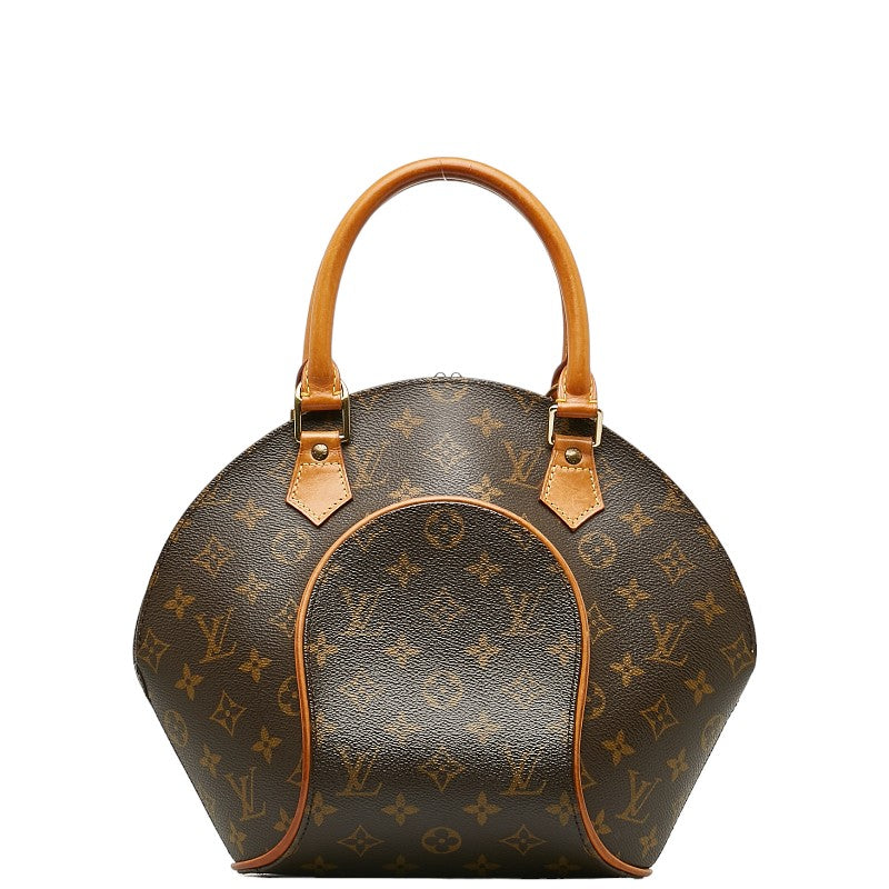 Louis Vuitton Monogram Ellipse PM Handbag M51127 Brown PVC Leather  Louis Vuitton