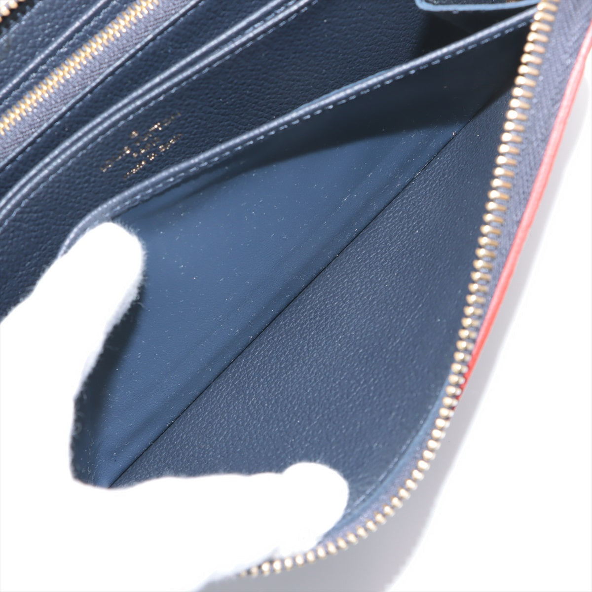 Louis Vuitton Monogram Amplant  Wallet M62121 Marine Round Zip Wallet