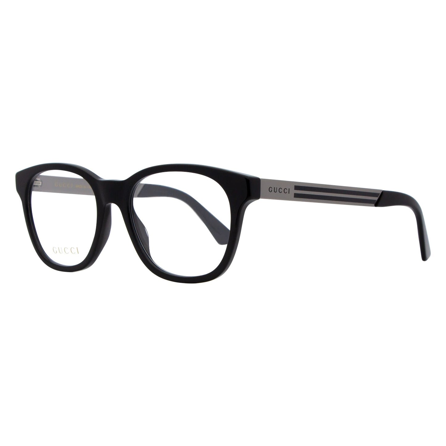 Gucci Round Eyeglasses GG0690O 001 Black 52mm 690