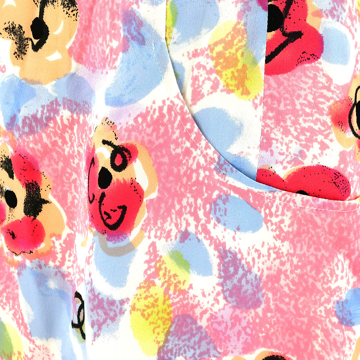 Luxury Chanel 1997 Spring CC floral-print dress #38
