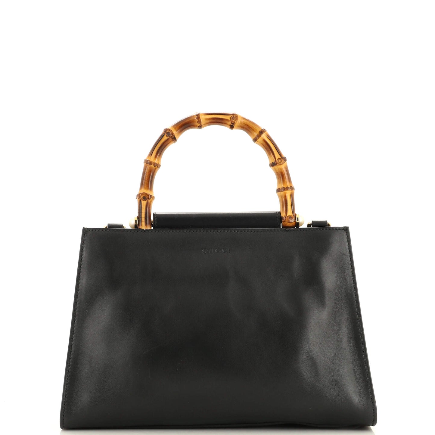 Luxury Gucci Trending 2025 Nymphaea Top Handle Bag Leather Small
