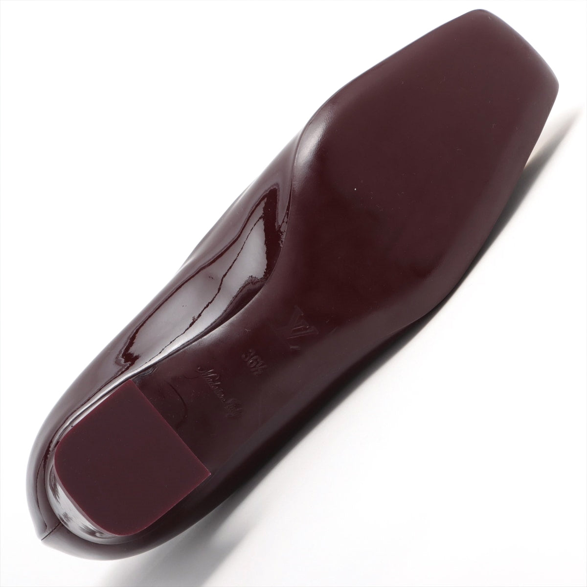 Louis Vuitton 15 years Patent Leather Pump 36 1/2  Bordeaux MA0125