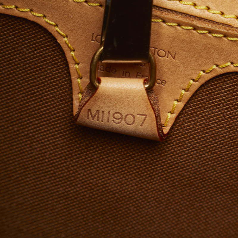 Louis Vuitton Monogram Ellipse PM Handbag M51127 Brown PVC Leather  Louis Vuitton