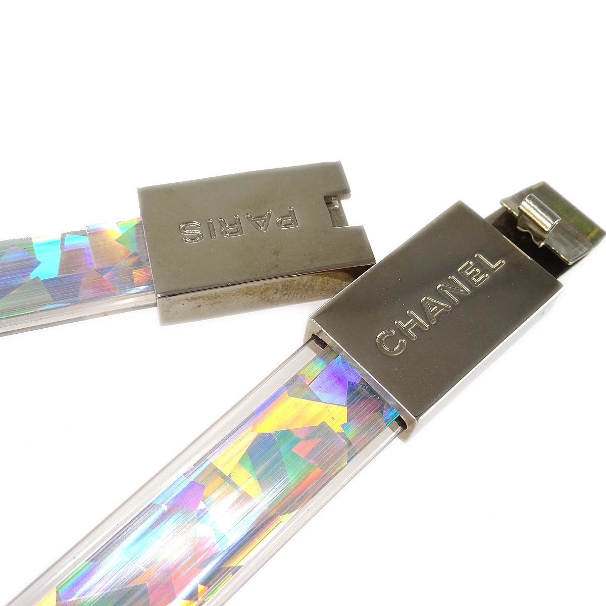 Luxury Chanel 2000 Spring-Summer Lucite Belt