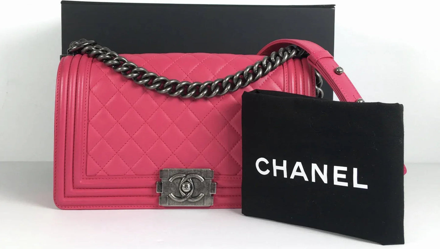 Chanel Boy bag Pink Lambskin