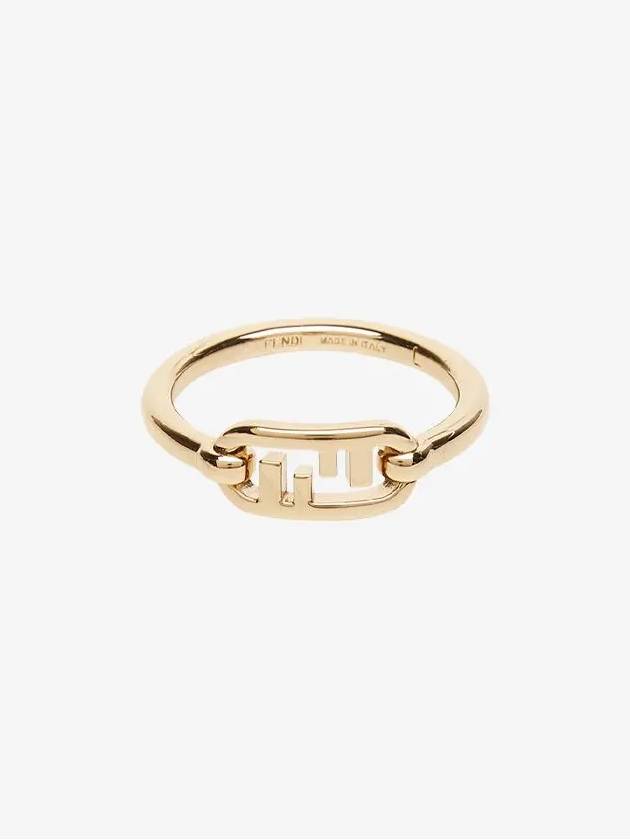 Luxury Fendi O'Lock Ring Gold