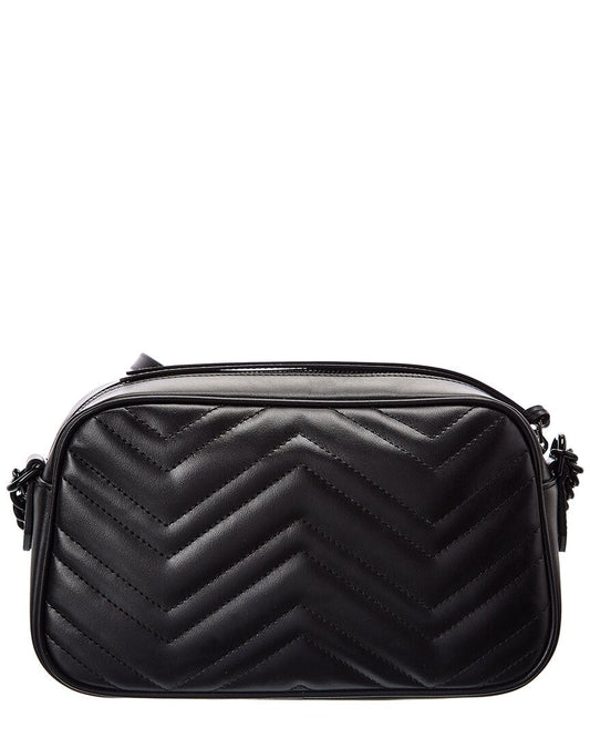 Gucci GG Marmont Small Matelasse Leather Crossbody Camera Bag