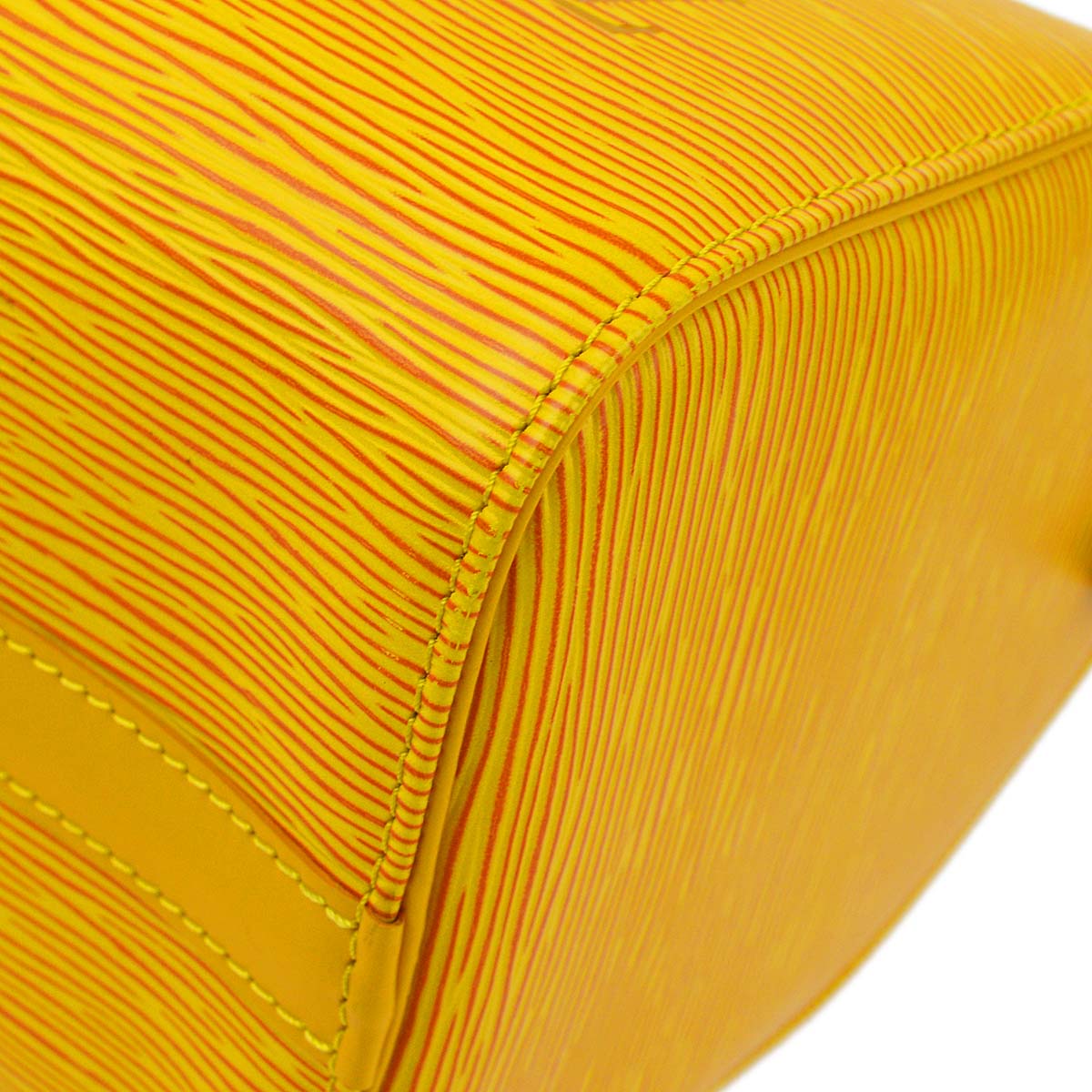 Louis Vuitton 1996 Yellow Epi Speedy 25 Handbag M43019