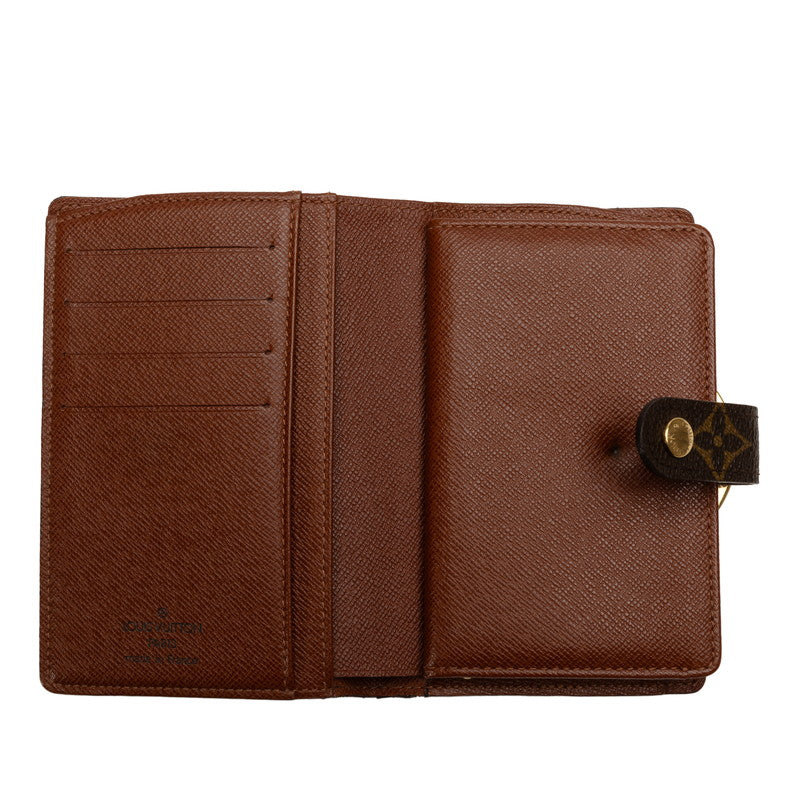 Louis Vuitton Monogram Portemone Vie Vie de Vienna Double Fold Wallet M61663 Brown PVC Leather  Louis Vuitton