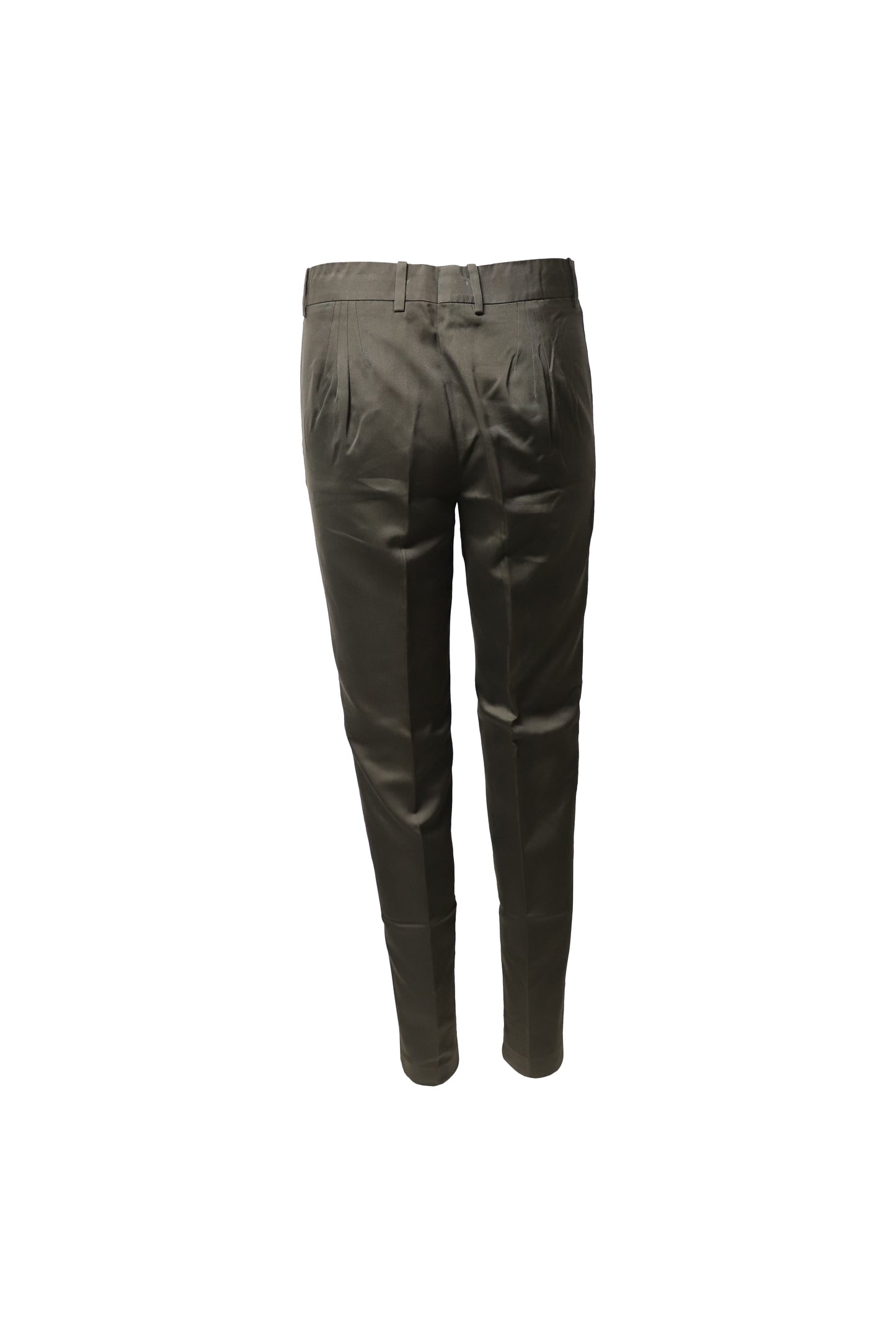 Luxury Gucci Trending 2025 Tapered Trousers in Green Cotton