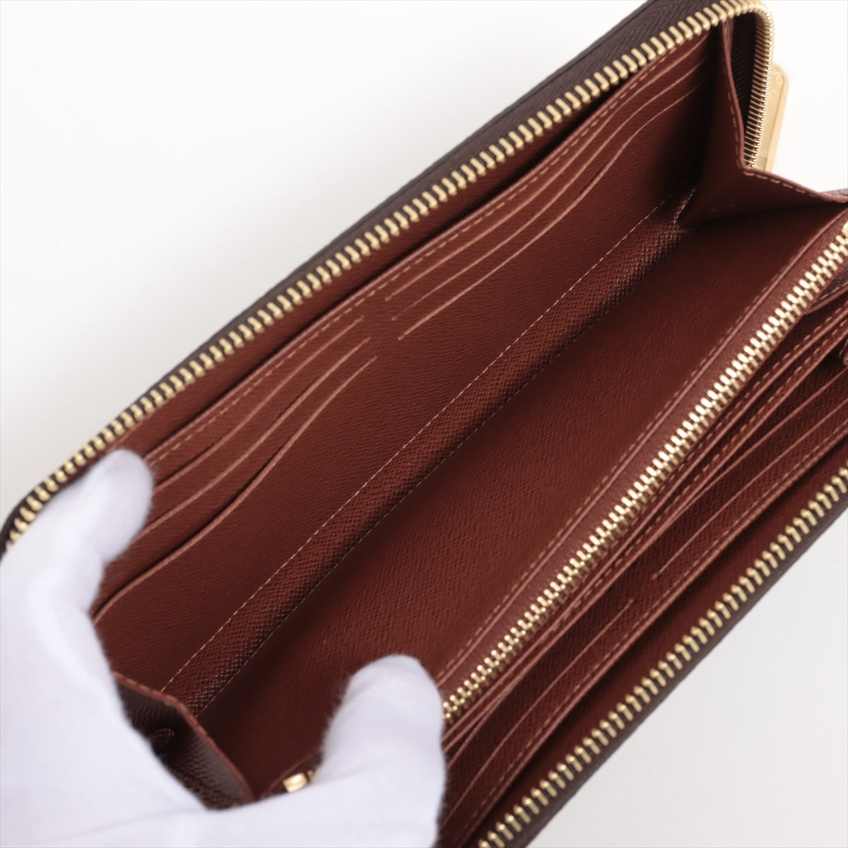 Louis Vuitton monogram zipper wallet M42616 round zipper wallet  reaction    store
