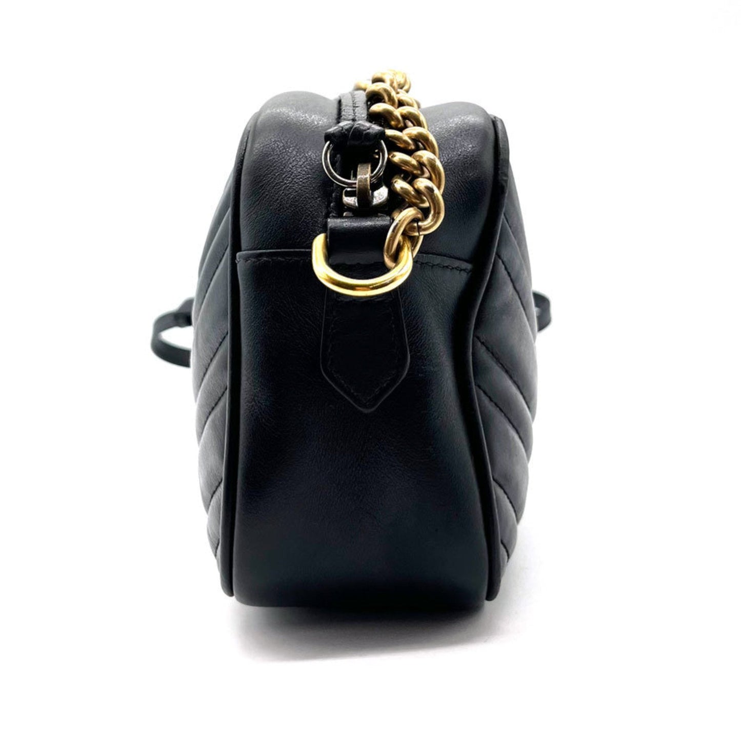 Luxury Gucci Trending 2025 Marmont  Leather Shoulder Bag ()