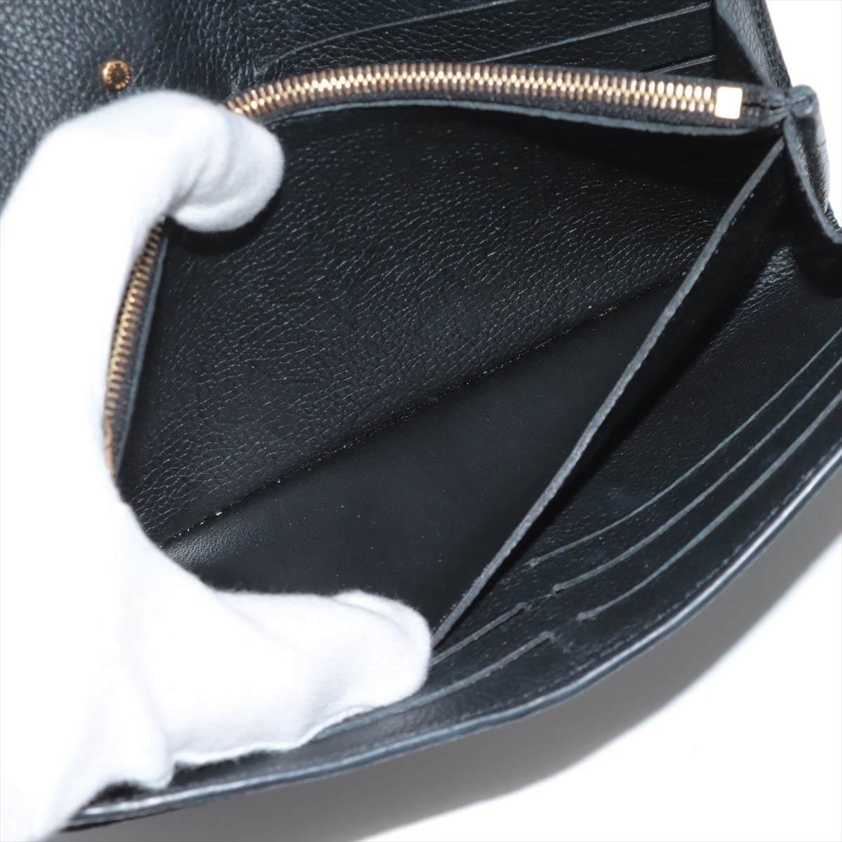 Louis Vuitton Monogram Amplant Portfolio M62458 Noneir Long Wallet