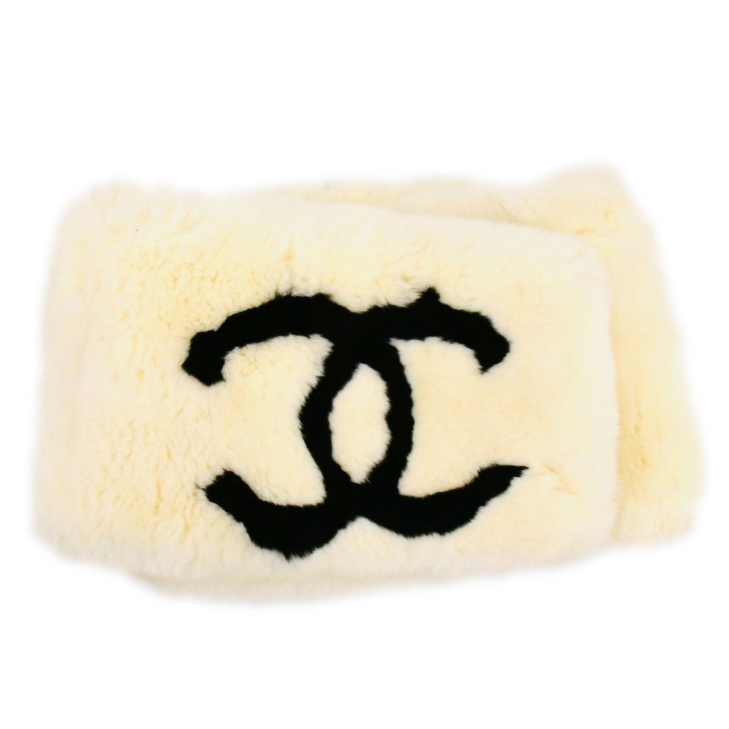 Luxury Chanel Fall 2001 Runway Fur Scarf