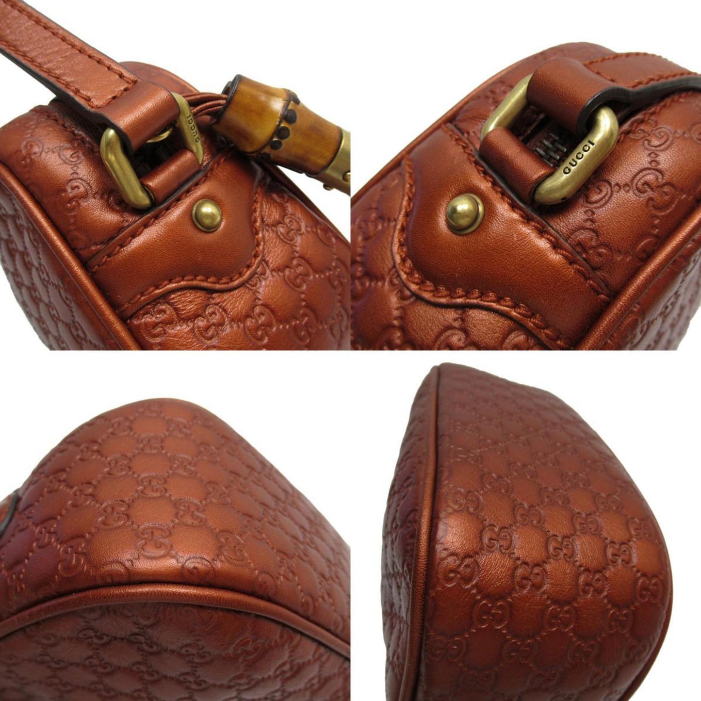 Gucci Micro Guccissima  Leather Shoulder Bag ()