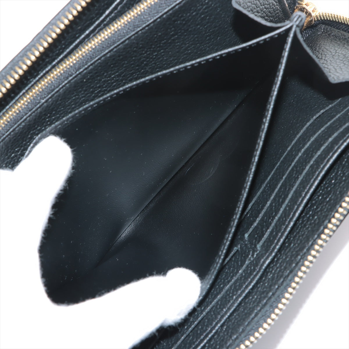Louis Vuitton Monogram Amplant  Wallet M61864 Noneir Round Zip Wallet