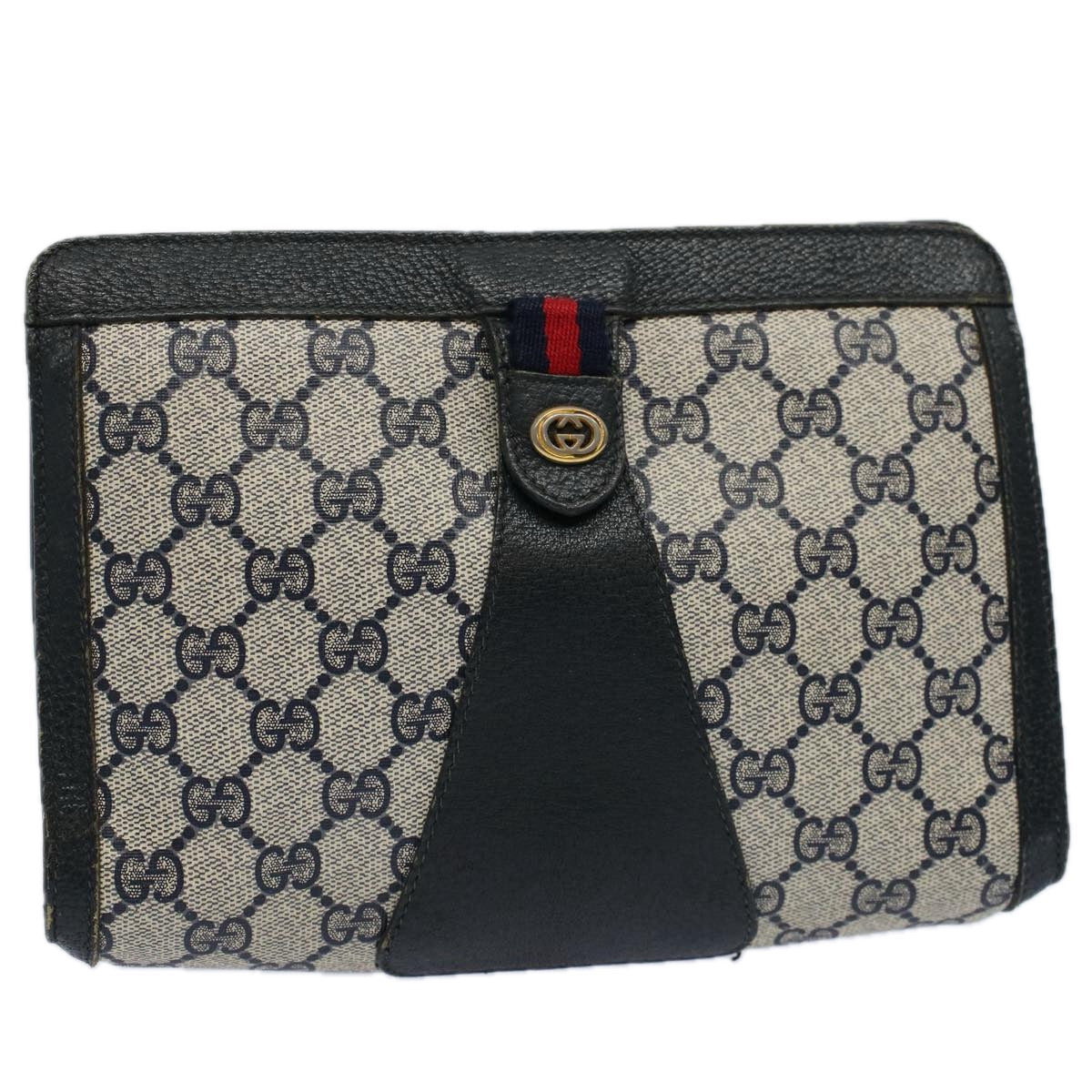 Gucci  Canvas Clutch Bag
