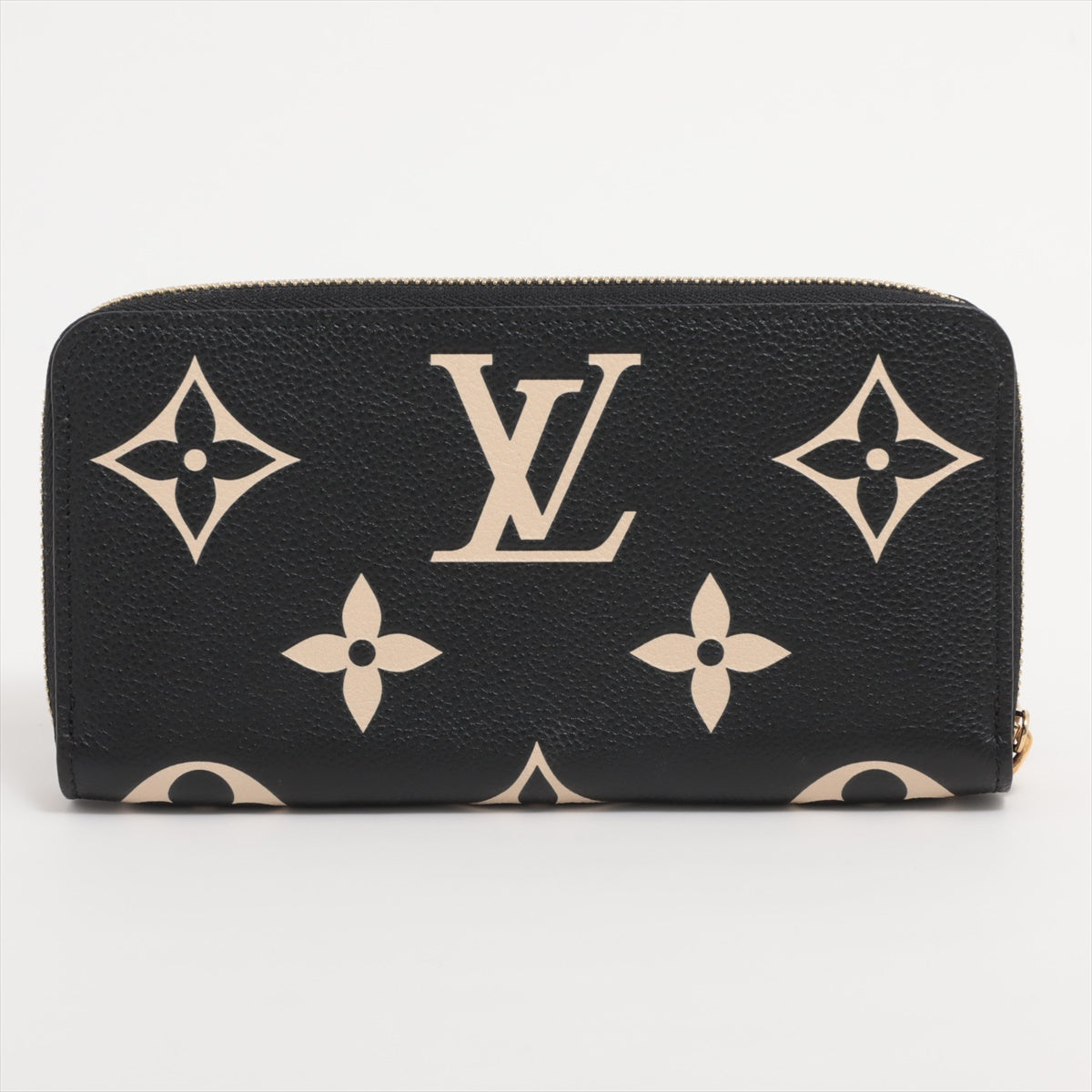 Louis Vuitton Bi-Color Monogram Implant Zippyr Wallet M80481 Noneir Round Zipper Wallet  Reaction