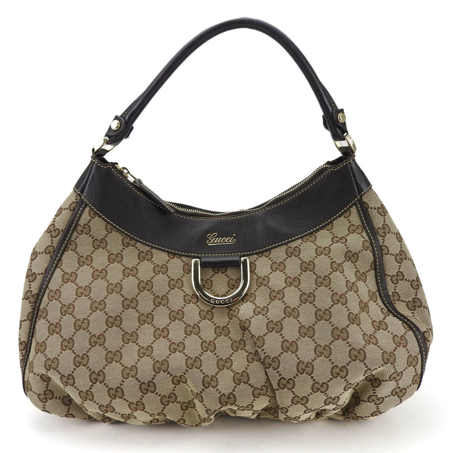 Luxury Gucci Trending 2025 Abbey  Canvas Shoulder Bag ()