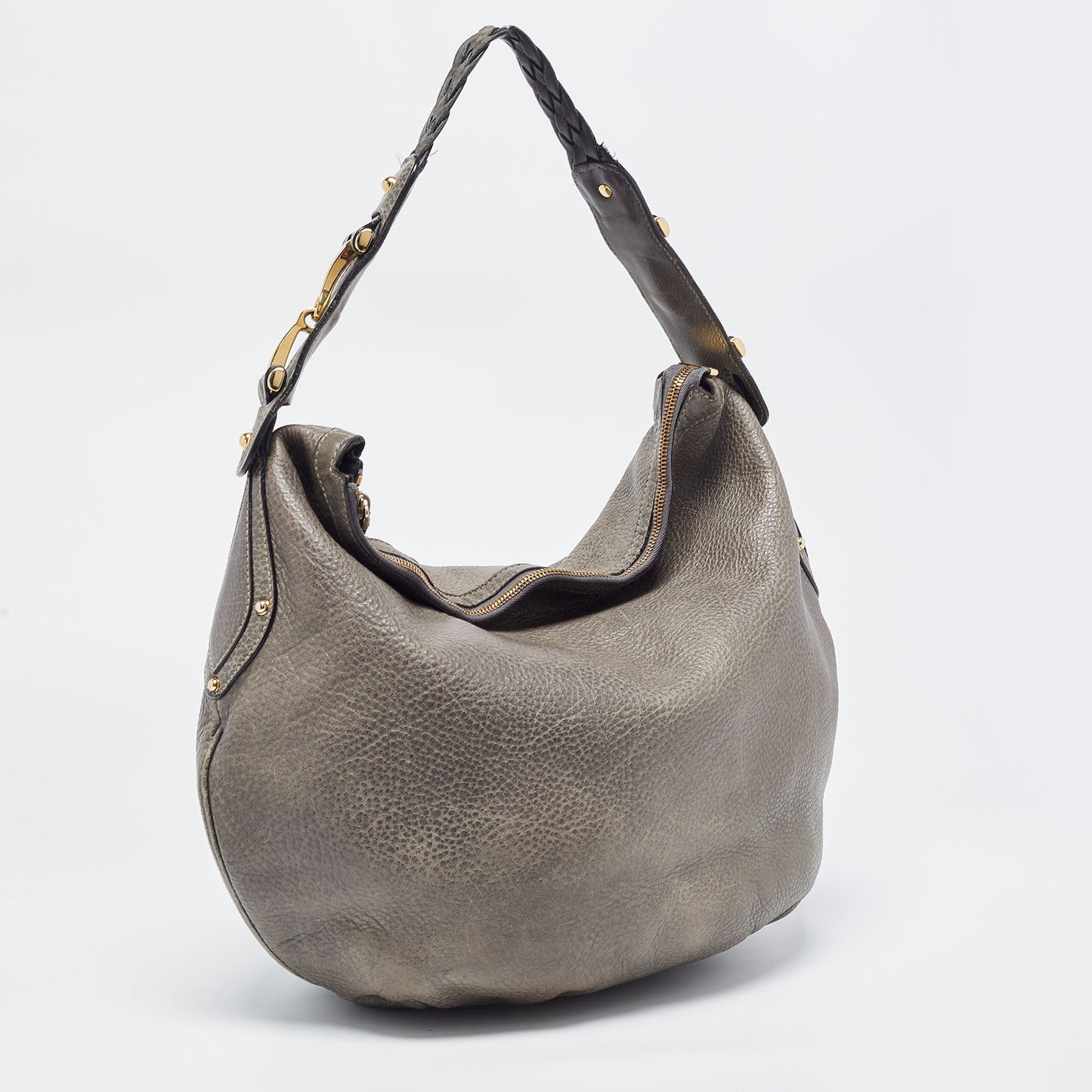 Luxury Gucci Trending 2025 Pale Leather Medium Pelham Hobo