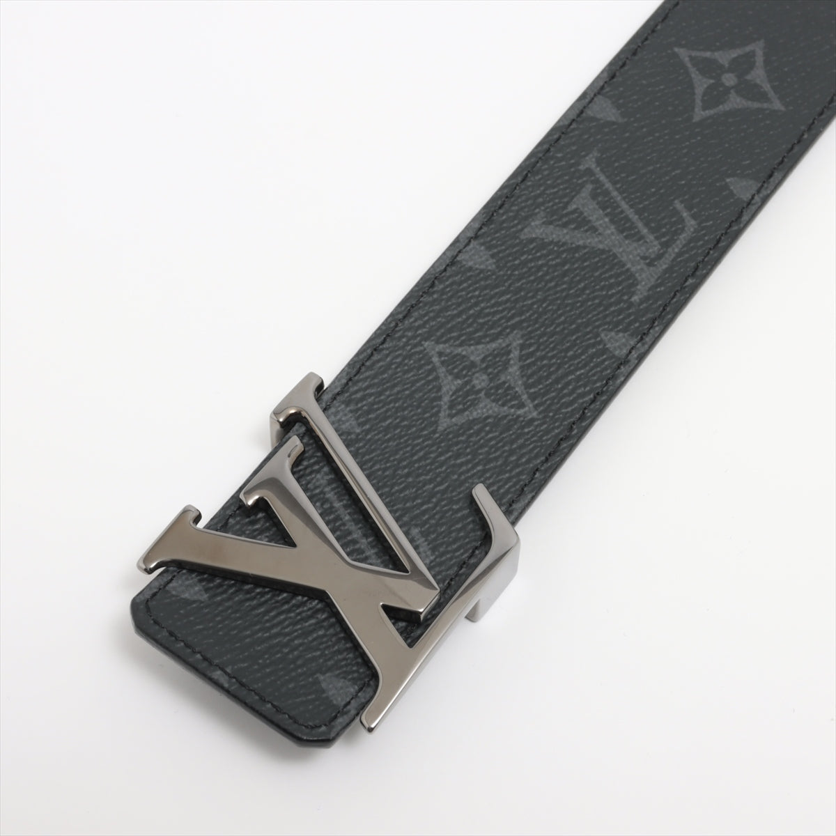 Louis Vuitton M9043 Sanctuary LV Initial AC1127 Belt 95/36 Leather Black