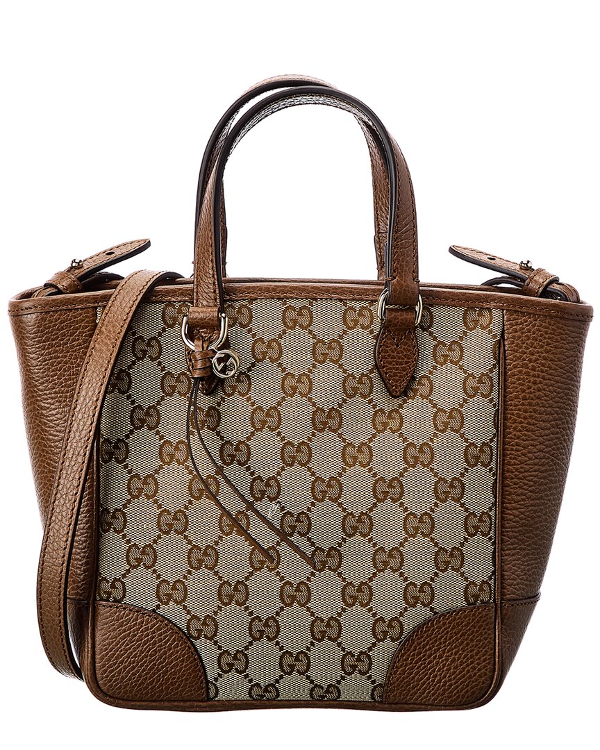 Gucci Bree GG Canvas & Leather Tote