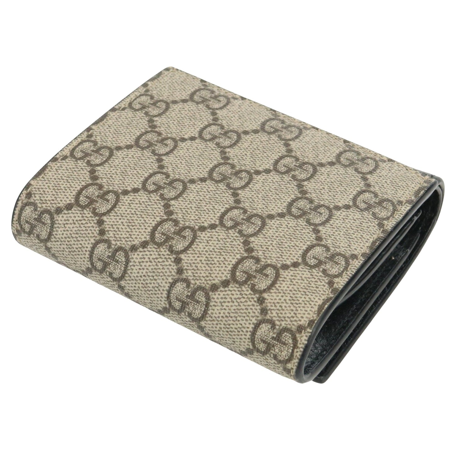 Luxury Gucci Trending 2025 Gg Supreme  Canvas Wallet  ()