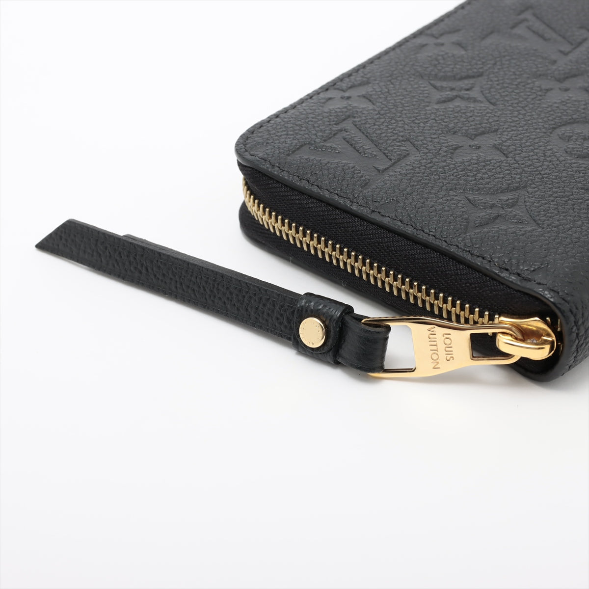 Louis Vuitton Monogram Amplant  Wallet M61864 Noneir Round Zip Wallet