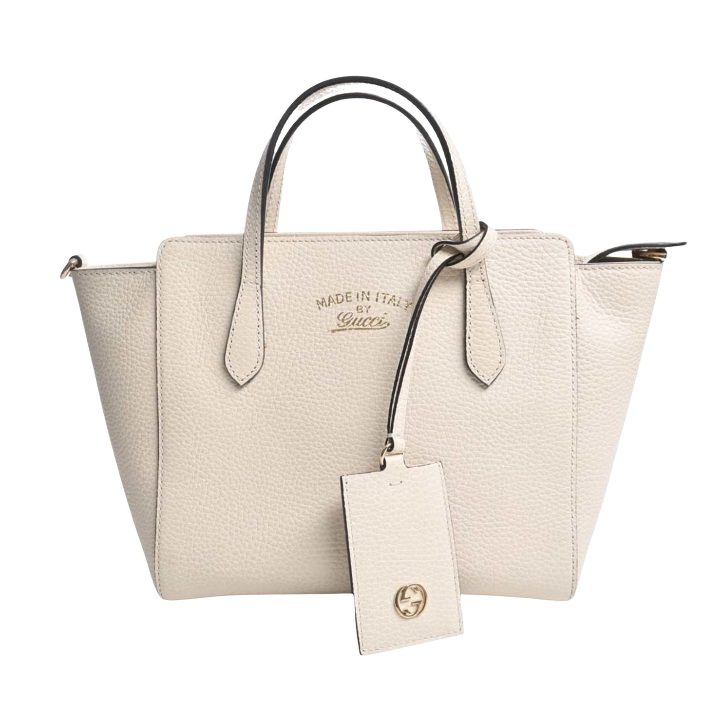 Luxury Gucci Trending 2025 Swing  Leather Tote Bag ()