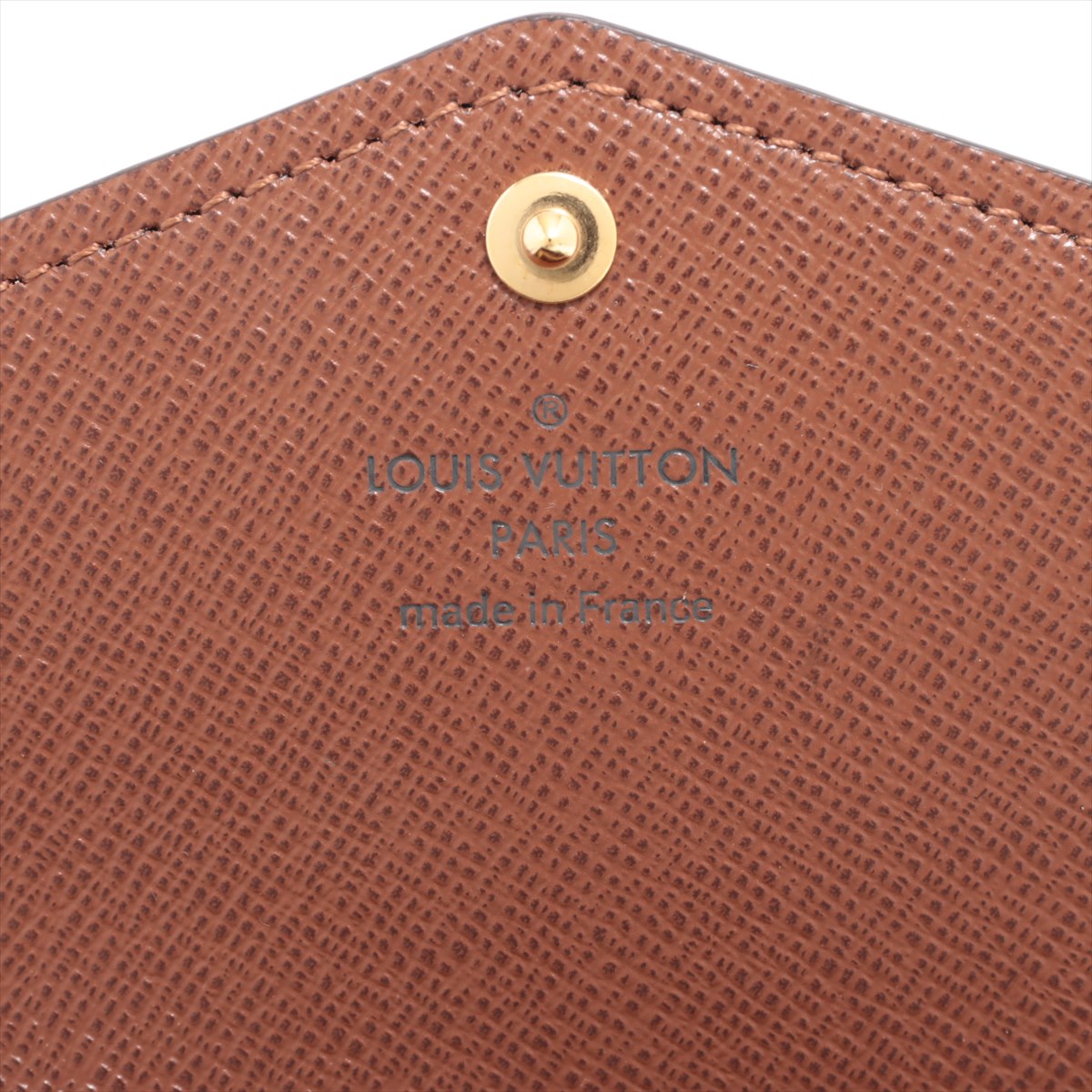Louis Vuitton Monogram Portefoliosara M60531 Brown Long   Wallet