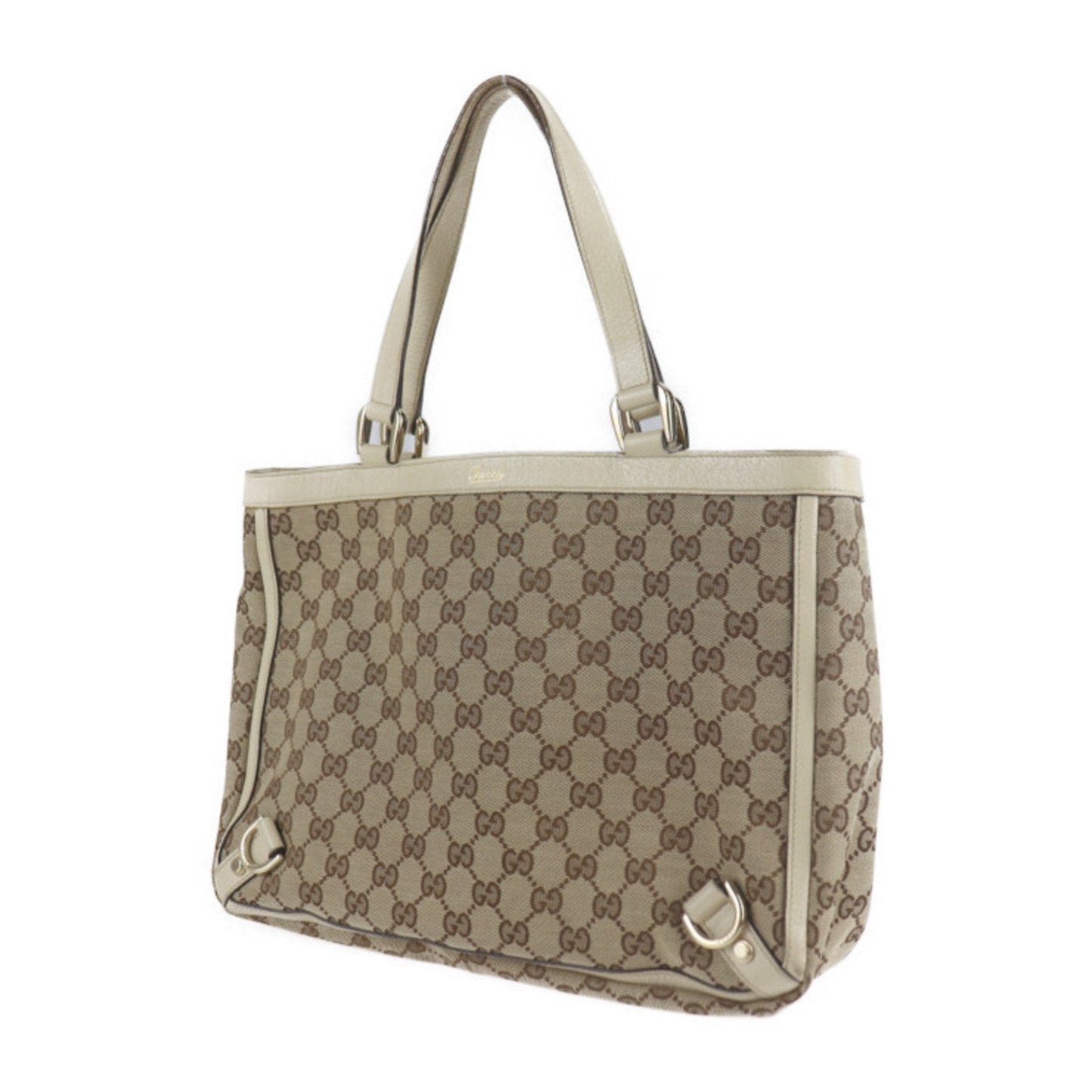 Gucci Abbey  Canvas Shoulder Bag ()