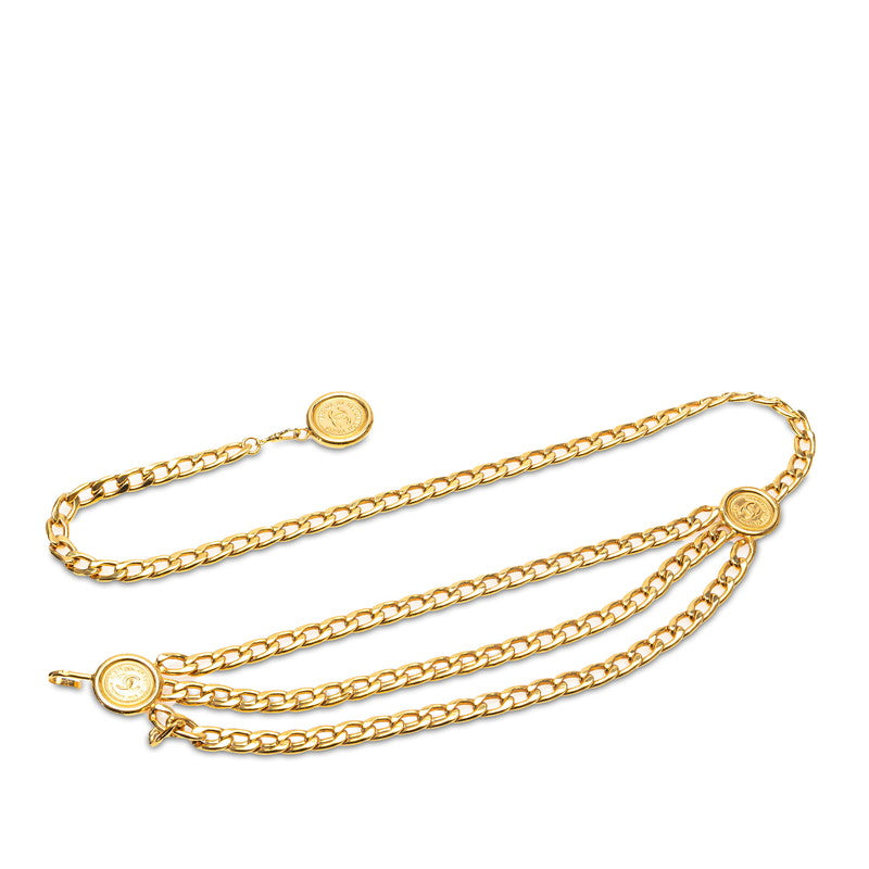Chanel Vintage Cambon Chain Belt Gold