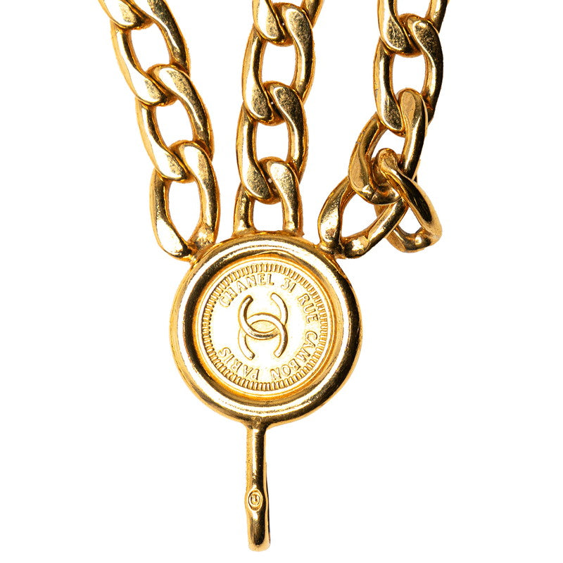 Chanel Vintage Cambon Chain Belt Gold